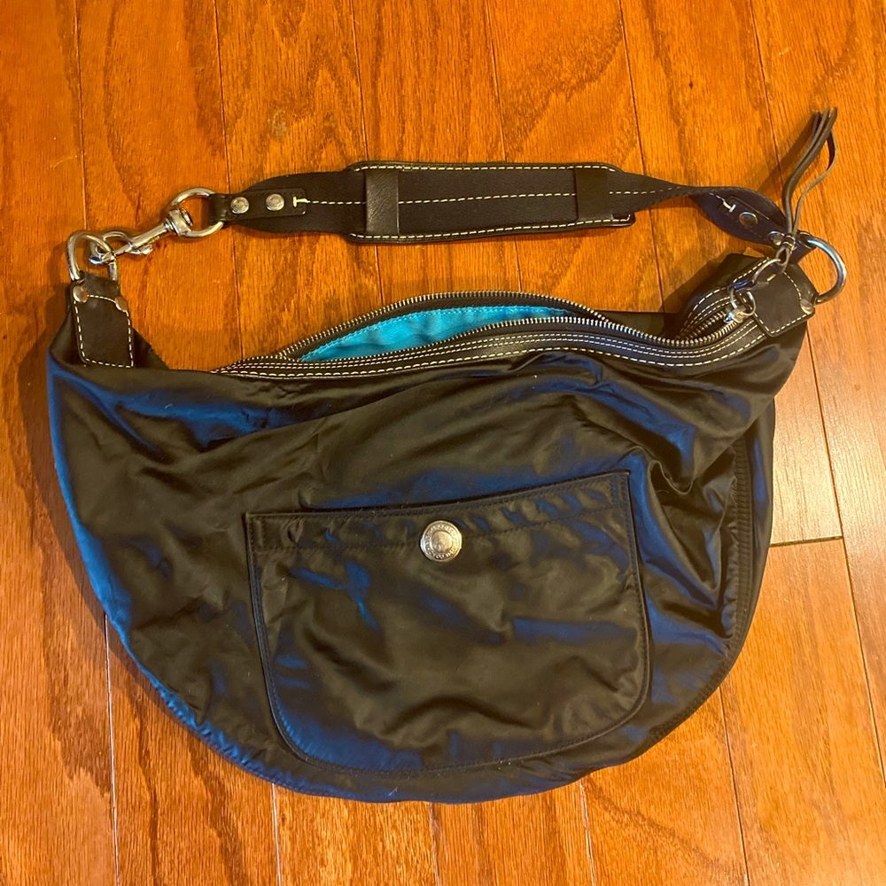 Black Coach Hobo Purse